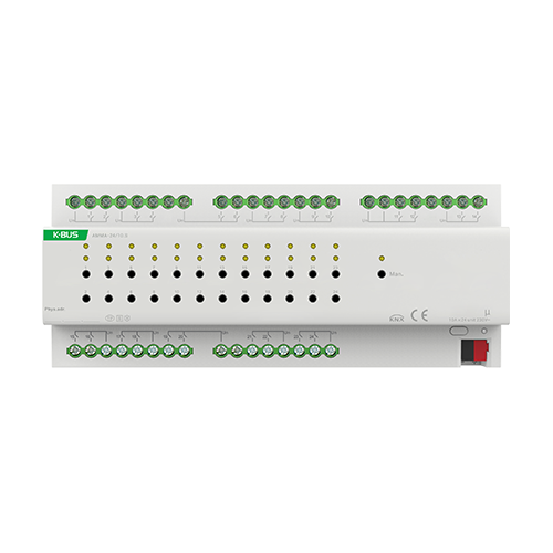 KNX Multi-function Actuator 24-Fold, 12SU MDRC, 10A - KNX Secure